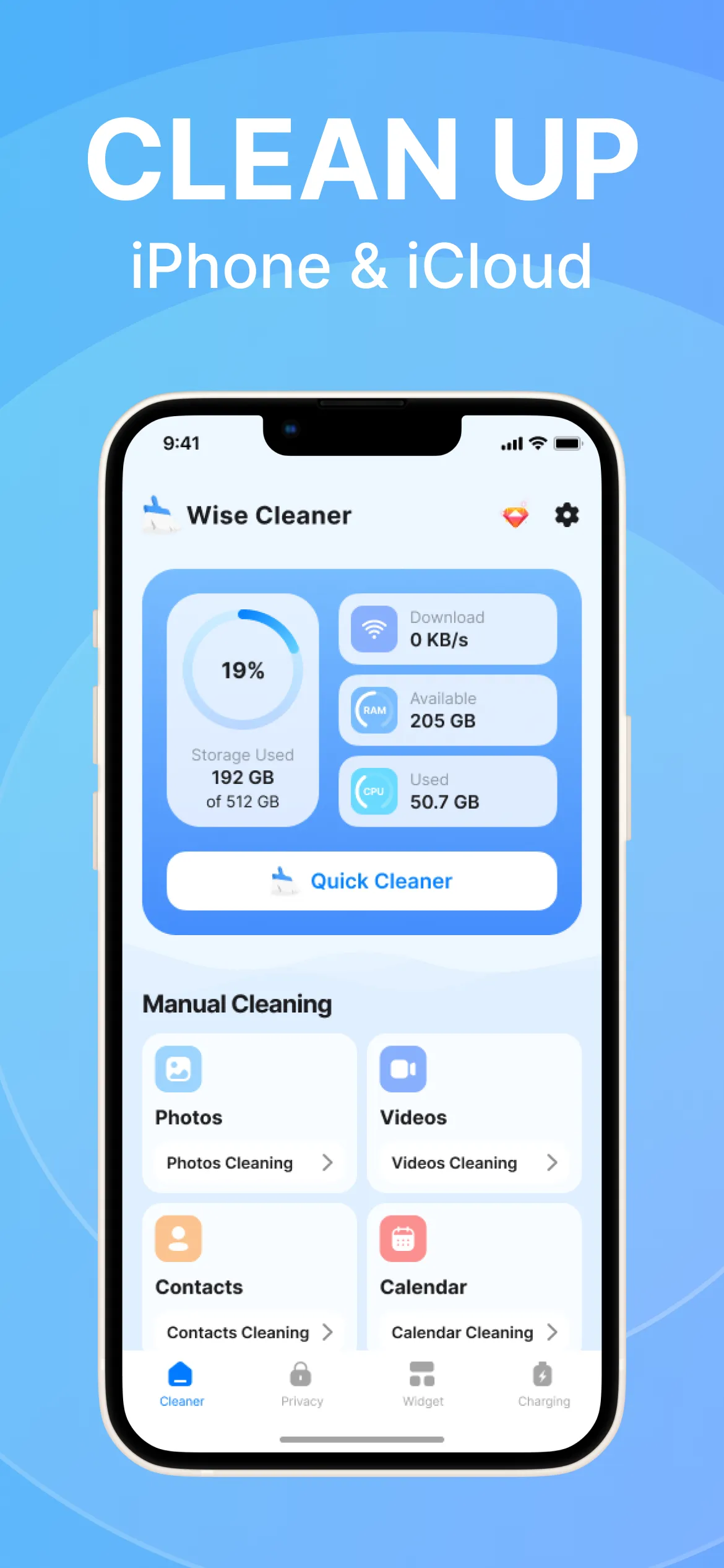 Clean up iPhone and iCloud